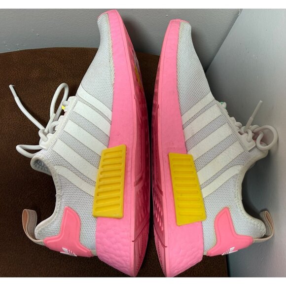 Adidas NMD R1 J White Beam Pink HP7882 Women’s Shoes Size 5.5 Running Walking - Picture 6 of 10